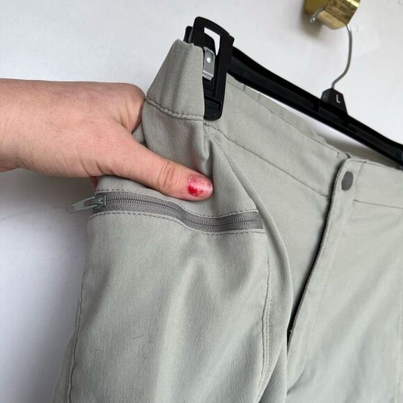 Helly Hansen Quick‑Dry Hiking Shorts Ecru Stretch Size M - Picture 3 of 10